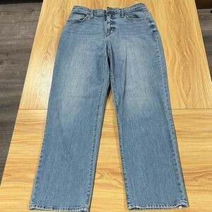 Universal Thread Women's Straight Leg Jeans - Light Blue 8/29 vintage straight
